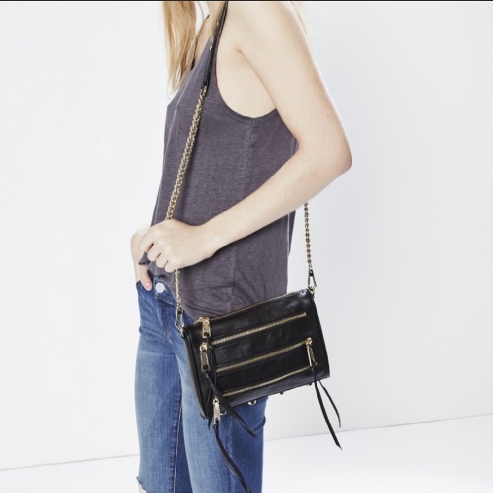 Rebecca Minkoff Mini 5 Zip Crossbody
